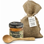 Mini Honey Jar with Branded Spoon