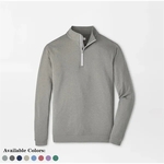 Peter Millar Men's Perth Melange Performance Quarter-Zip