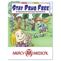 Coloring Book: Stay Drug Free... from ASI 40480 Koozie Group / Norwood