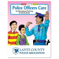 Coloring Book: Police Officers Care... from ASI 40480 Koozie Group / Norwood