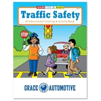Coloring Book: Traffic Safety... from ASI 40480 Koozie Group