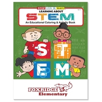 Coloring Book: Learning About STEM... from ASI 40480 Koozie Group