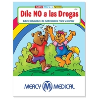 Coloring Book: Smart Kids Say No to Drugs (Spanish)... from ASI 40480 Koozie...