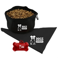 Doggie Bandana, Foldable bowl, Pickup tote kit... from ASI 40480 Koozie Group