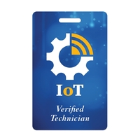 Screen Printed Rectangle Vinyl Plastic Badge - Vertical