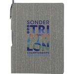 FSC® Mix 6" x 8.5" Bari Notebook with Pen