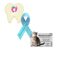 Customizable indoor magnet measuring 6 sq. inches with full color imprint.......