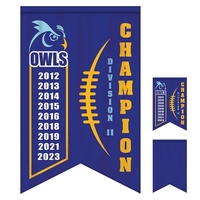 Full Color, Full Custom Sports Championship Banner Single Sided With...