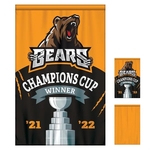 4' x 6' Championship Banner SS with BLStraight Cut