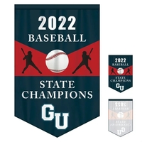 Full Color, Full Custom Sports Championship Banner Single Sided V-Cut... from...