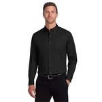 Port Authority Long Sleeve Twill Shirt.
