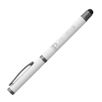 Quebec Recycled Aluminum Gel Pen (Engraved Impint)