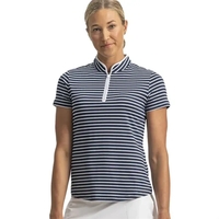 FootJoy Women's Zip Front Stripe Shirt