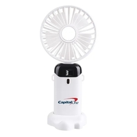Adjustable Lanyard Fan w/ Digital Display