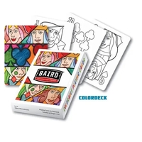 Colorable Playing Card Deck