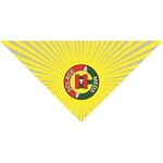 100% Cotton Fine Sateen Pet Bandanna Triangle Bandanna USA