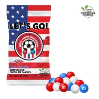 Soccer M&M'S Color Choice, 1oz ECO-Digibag & Full Color