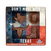 2oz Chocolate Texas Gift Box