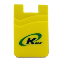 Silicone phone wallet with double pocket... from ASI 90807 Tekweld