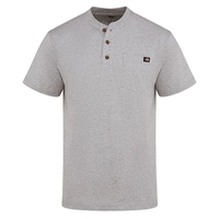 Dickies Heavyweight Traditional Short Sleeve Henley - Lon...... from ASI...