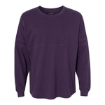 Boxercraft Women's Jersey Pom Pom Long Sleeve T-Shirt