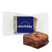 0.375 oz. Freshly baked bite size brownies in 3 flavors.... from ASI 71685...
