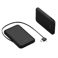 Fast charging power bank with LED indicator - 5000mAh plus 1... from ASI...