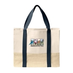 Port Authority® Straw Market Tote