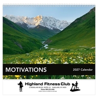13 month motivational word and quote calendar.... from ASI 61966 HPG / Beacon...