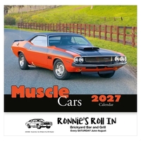 13 month real muscle cars calendar.... from ASI 61966 HPG / Beacon Promotions...