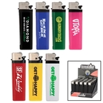 Solid Colored Standard Flint Cigarette Lighter