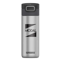 17 oz. vacuum stainless steel bottle and a patented lid.... from ASI 68507...