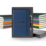 Tucson Medio Lined Ivory Page Journal Gift Set