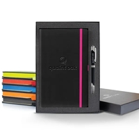 Tucson Edge Medio Lined Ivory Page Journal Gift Set... from ASI 68507 The...