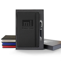 All Metal Medio Lined Ivory Page Journal Gift Set