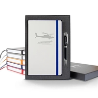 White Laser Medio Lined White Page Journal Gift Set... from ASI 68507 The...
