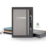 Carapace Medio Lined Recycled White Page Journal Gift Set