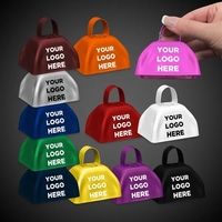 3" metal cowbell in assorted colors... from ASI 42016 Brighter Promotions Inc