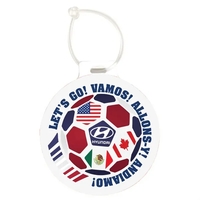 Soccer Luggage Tag... from ASI 44900 NC Custom (CI/Lanco) / Lanco