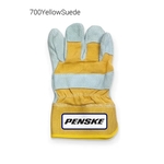 Yellow Suede Cowhide Leather Work Gloves