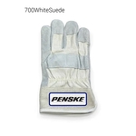 White Suede Cowhide Leather Work Gloves