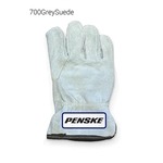 Grey Suede Cowhide Leather Work Gloves