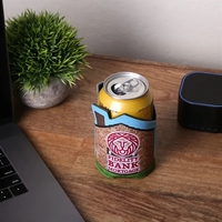 This house-shaped cooler fits 12 oz cans, is customizable, machine...