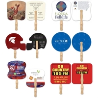 Two Sided Paper Fan With Sturdy Handle And Easy Grip.... from ASI 57956...