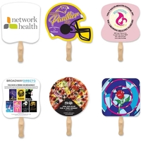 One Sided Paper Fan With Sturdy Handle And Easy Grip.... from ASI 57956...