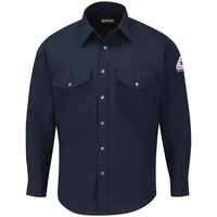 Bulwark Snap-Front Uniform Shirt - Nomex® IIIA - 4.5 oz. ...... from ASI...
