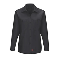 Red Kap Women's Long Sleeve Work Shirt With Mimix... from ASI 86018 Scrub...