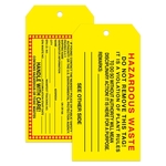 Tear Resistant Valeron Film Tag (3" x 6")