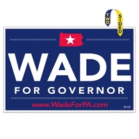 Handheld 24 Point Poster Board Rally Sign (11"x17")