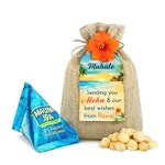Hawaiian Aloha Macadamia Nuts Gift Bag